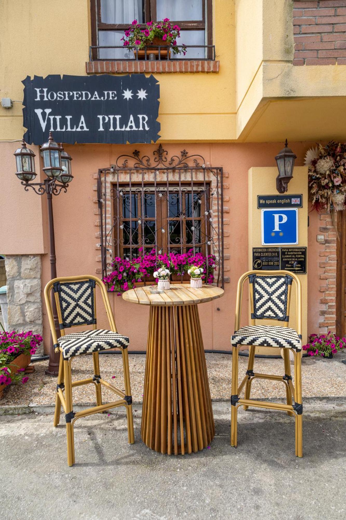 Hospedaje Villa Pilar Сантильяна-дель-Мар Экстерьер фото